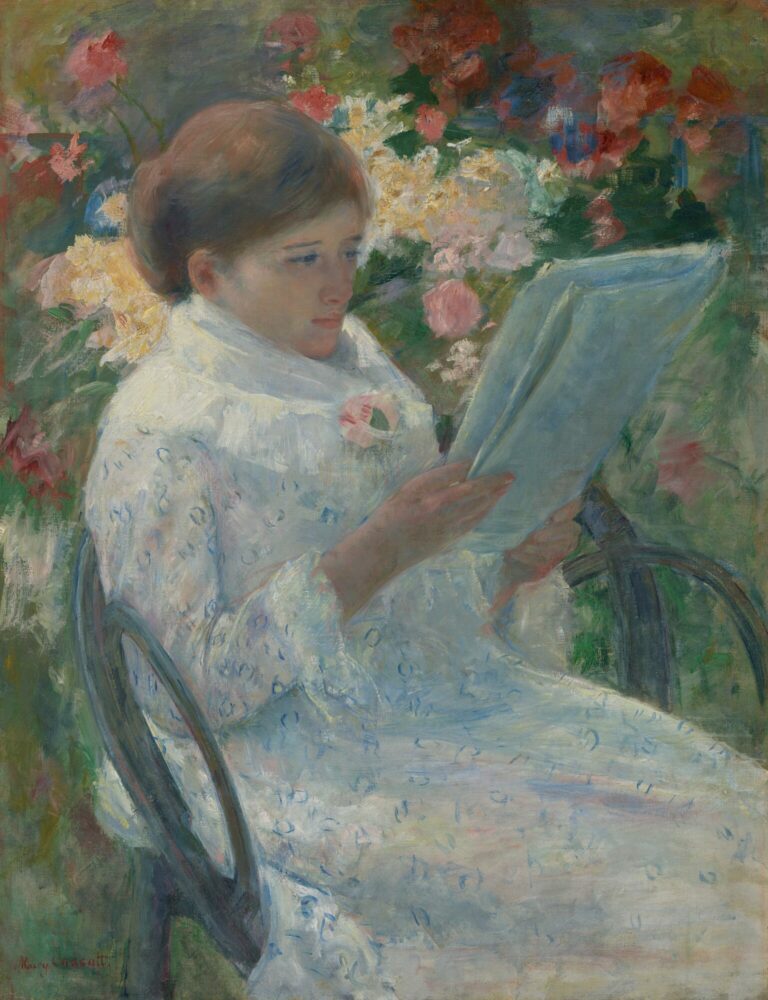 Sur le balcon, tableau de Mary Cassatt