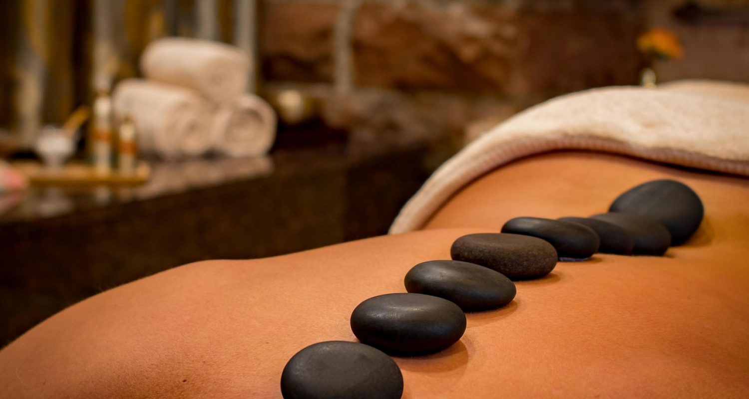 stones, spa, massage